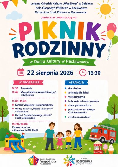 PIKNIK RODZINNY W RACŁAWÓWCE
